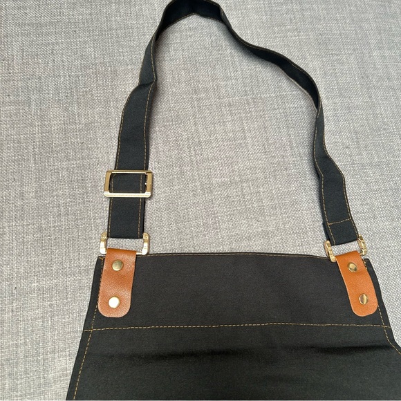 APRON PANDA Heavy-duty Lightweight Spun Poli-Apron Pockets Accents#0901259 - Picture 6 of 13